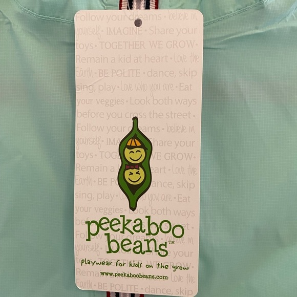 NEW Peekaboo Beans Raincoat - Picture 2 of 7